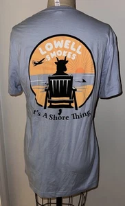 Lowell Farms Authentic RARE Blue T-Shirt Size M New!!!! - Picture 1 of 5