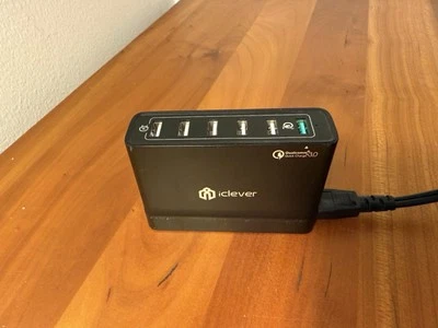 iClever 6 портов Qualcomm быстрая зарядка 3.0 - Изображение 1 из 2