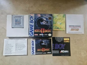 Mortal Kombat II Nintendo Game Boy Gameboy Complete In Box CIB USA NTSCU MK2 - Picture 1 of 3