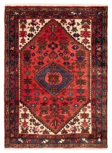 Vintage Hand-Knotted Area Rug 3'3" x 4'5" Traditional Wool Carpet - Picture 1 of 9