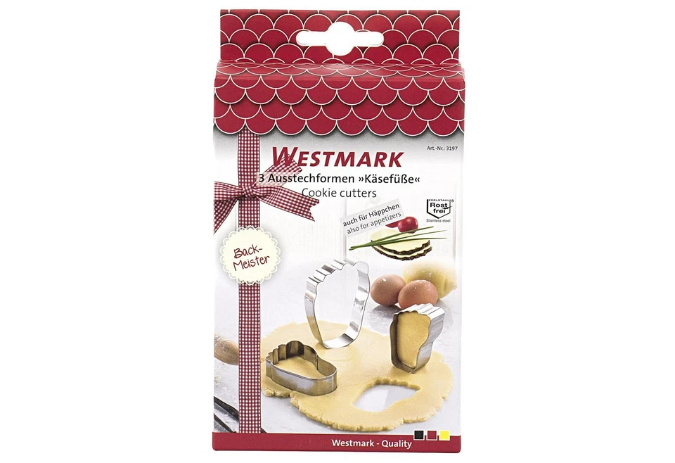 WESTMARK Ausstechförmchen "Füße - Bild 1 von 1