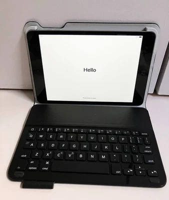 Apple iPad Mini 2 A1489 con teclado Logitech Folio Foto 1 de 4