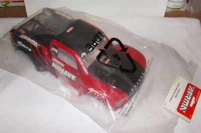 Arrma 1:18 Painted Decaled MOJAVE GROM Body, Red/Black ARA412008 - Imagem 1 de 4