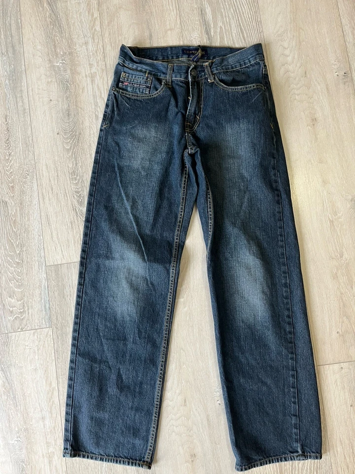 Polo hombre US Assn 30/32 pierna recta oscura Foto 1 de 3