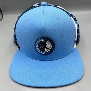 Gorra Air Jordan Worldwide para hombre azul bordada Jumpman gorra trasera a presión - Imagen 1 de 8