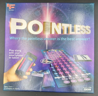 Pointless Board Game TV Show Trivia Question BBC Family Game 2015 Complete - Image 1 of 4