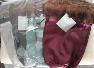 4 North Shore Linens Faux Fur Gift ๐ For Wine Liquor Bottle With Drawstring - Picture 1 of 6