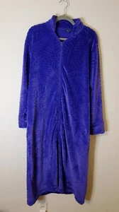 Just Love Women's Robe Medium Purple Lounger Full Length Pockets Cozy Comfort - Picture 1 of 5
