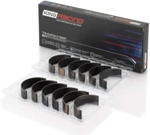 KING TRI METAL Coated Rod Bearings CR6640XPC BMW E36 M20 M50 S50 M52 M54 S52 M3 - Picture 1 of 1