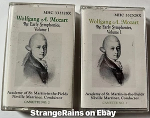 MOZART - 2 Cassette Tapes - PLAY TESTED / SOUND GREAT - Picture 1 of 3