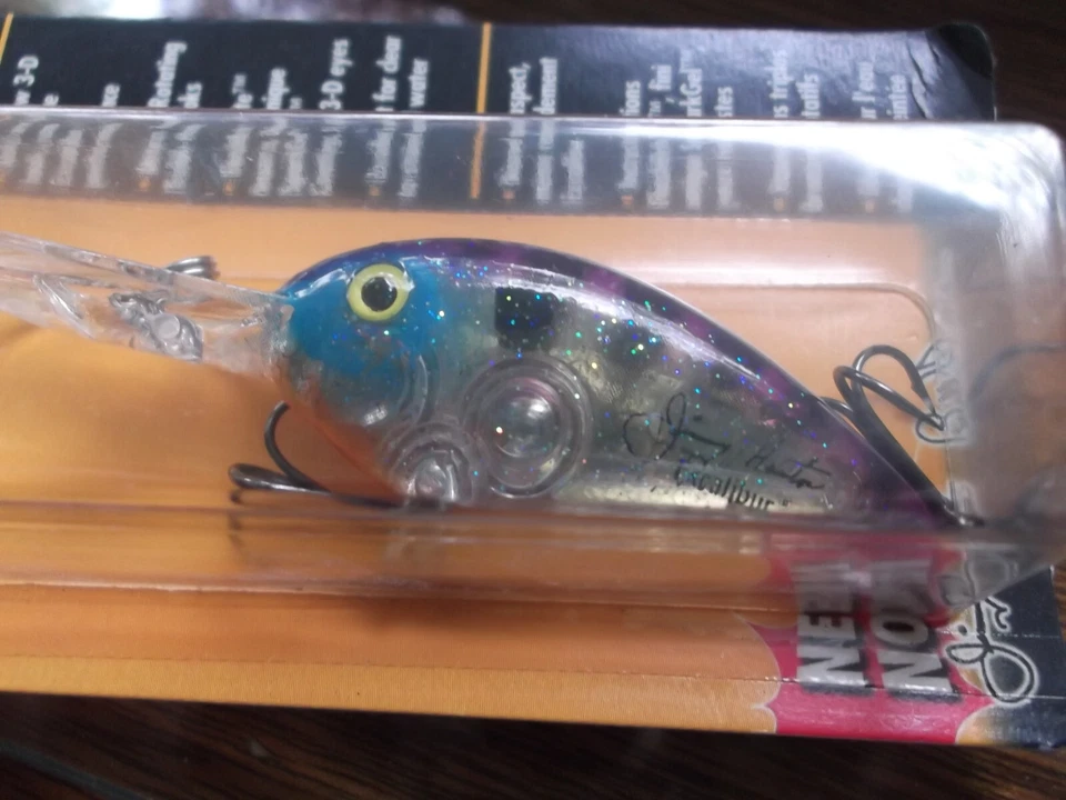 Advantage Excalibur Jimmy Houston sábalo libre de grasa, dedos, BD5F, #404, Bluegill Foto 1 de 4