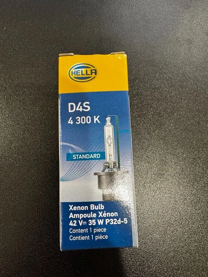 Lâmpada de xenônio Lexus IS250 2007 - 2009 HELLA HL D4S300K nova em folha - Imagem 1 de 1