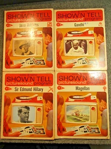 Show'N Tell Picture Sound Program ~ 4 Historical Stories ~ 1965 ~  1 Sealed - Picture 1 of 7