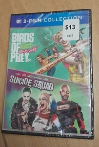  Suicide Squad And Birds of Prey DVD Movie Combo Sealed - Picture 1 of 2
