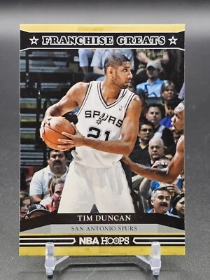 Tim Duncan 2012 Panini NBA Hoops Franchise Greats - Image 1 of 2
