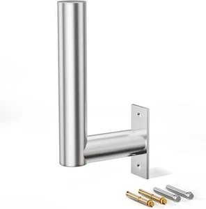 Antenna Pole Mount L-Type for Outdoor Antenna - Universal 12" Length outside Ant - Picture 1 of 3