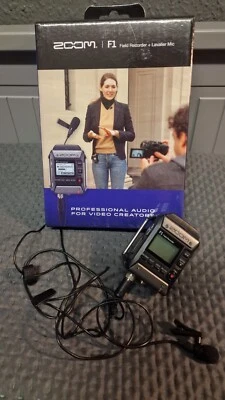 ZOOM F1 Field Recorder + Lavarier Mic - Bild 1 von 4