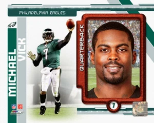 Michael Vick Philadelphia Eagles Licensed 8 X 10 Photo AANU035 - Picture 1 of 1