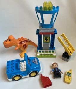 LEGO DUPLO 10880 Jurassic World T. Rex Tower Dinosaur Owen minifigure - Picture 1 of 8