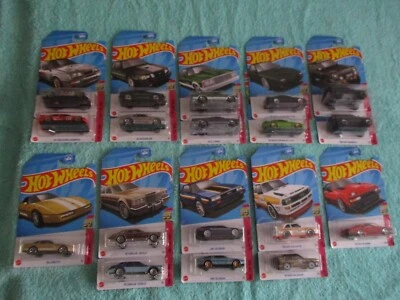 Hot Wheels 2023 The 80's 10 Cars Set 18 Cars Variants - Image 1 of 4