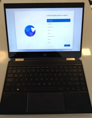 HP Spectre x360 13t Gem Cut i7-8565U 1,8 4K 13,3" Touch 16GB 512GB HP Stift - Bild 1 von 4