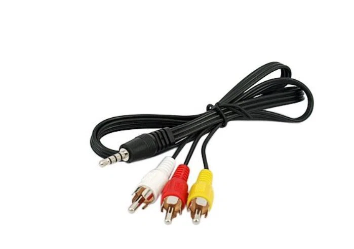 Cable de audio izquierdo/derecho Xtenzi 3,5 mm (1/8 pulg.) TRS a RCA Foto 1 de 2