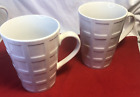 Priced for Pair of Stoneware of Gourmet Basics by Mikasa Manhattan Coffee Mugs