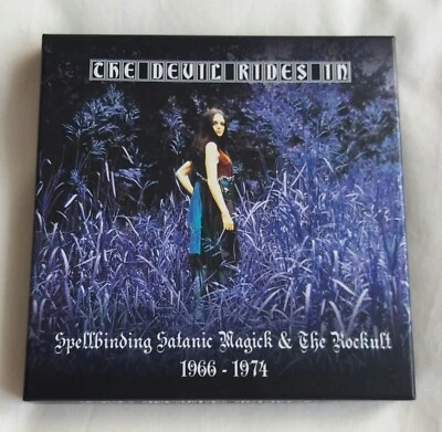 The Devil Rides In: Spellbinding Satanic Magick & The Rockult 1966-1974 3xCD Box Foto 1 de 2