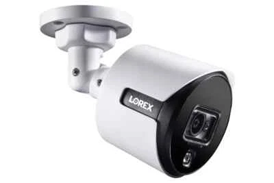 Lorex 4K Ultra HD Active Deterrence Security Bullet Camera C881DA BNC connect
