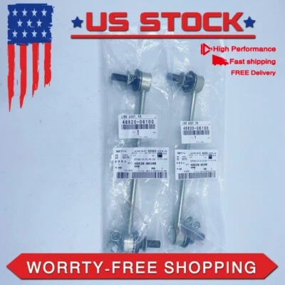 OEM 2Pcs for 2018 2019- 2021 Toyota Camry Front Stabilizer Bar Link W/Nut Kit Foto 1 de 4