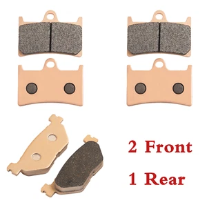 Front + Rear Brake Pads for Yamaha Raider S SCL 1900 2012-2014 XV1900 2008-2015 - Picture 1 of 8