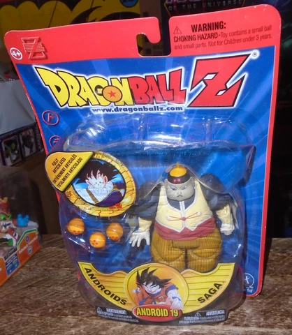 DRAGON BALL Z ANDROID 19 FIGURE  ANDROIDS SAGA IRWIN TOYS Cover