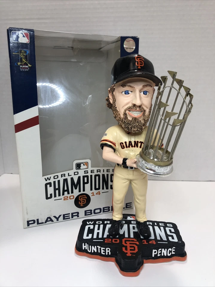Hunter Pence 2014 World Series SF GIANTS Bobble San Francisco Giants Bobblehead - Image 1 of 4