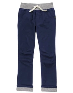NWT Gymboree Boys Pull on Pants Navy Blue Jersey lined Sky Rider Toddler U pick - Picture 1 of 3
