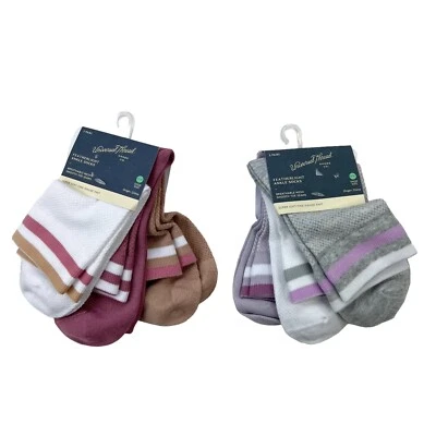 Новый с Ярлыками универсальная нить лодыжки носки 3 упаковки женщин sz 4-10 лот из 2 (6 пара) новый - Изображение 1 из 3