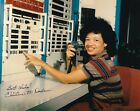 Figurines cachées supersoniques supersoniques Christine Darden VRAIE photo signée à la main #3 COA NASA