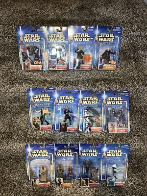 Star Wars Saga LOTE 12 Figuras de Acción El Ataque de los Clones AOTC Nuevo JANGO Fett Foto 1 de 4