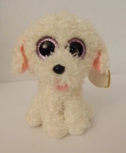 Ty ~ Beanie Boos * 2016 * 'Pippie' the Poodle Dog * con etiqueta colgante - Imagen 1 de 11