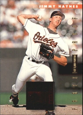 1996 Donruss Press Proofs #475 Jimmy Haynes - NM-MT - Image 1 of 2