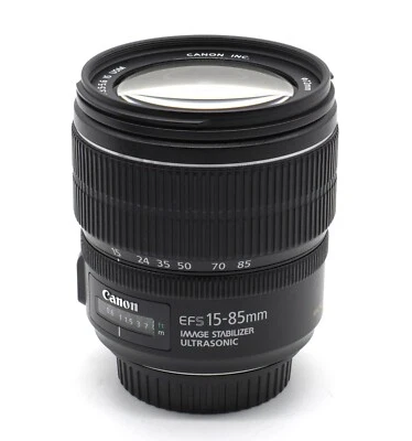 Canon EF-S 15-85mm F/3,5-5,6 IS USM Objetivo - Negro - Imagen 1 de 4