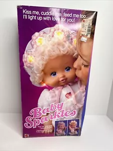 Btg. '89 Baby Sparkles Puppe im Karton - NEU - nie benutzt! - GUT! - Bild 1 von 18