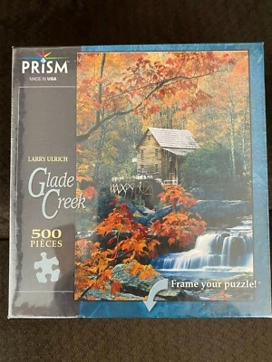 PUZZLE PRISMA LARRY ULRICH GLADE CREEK 500 PIEZAS (13" x 19") - TOTALMENTE NUEVO Foto 1 de 4