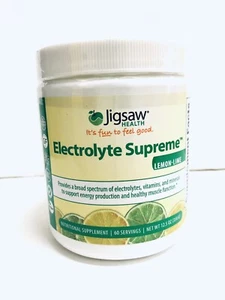 Jigsaw health - Suplemento dietético Electrolyte Supreme - Limón - Lima - Imagen 1 de 3