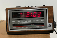 Vintage GE Alarm Clock Radio Model No. 7-4601A