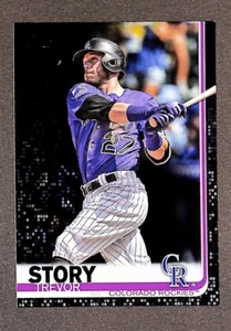 2019 Topps Series Two #460 Trevor Story Black Border /67 - Picture 1 of 3