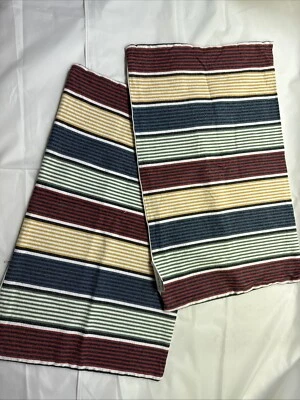 Ikea KUDDVIVA Pair Of Cushion Cover Striped Pillow Cover 16 x 26" Zipper Closure - Image 1 of 4