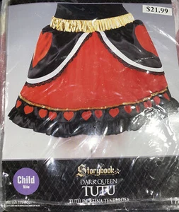 Dark Queen Skirt/ Tutu Child Halloween Costume Accessory Storybook Tutu OSFM - Picture 1 of 3