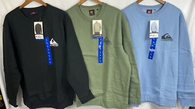 Sudadera para hombre Quiksilver cuello redondo nueva con etiquetas Foto 1 de 4