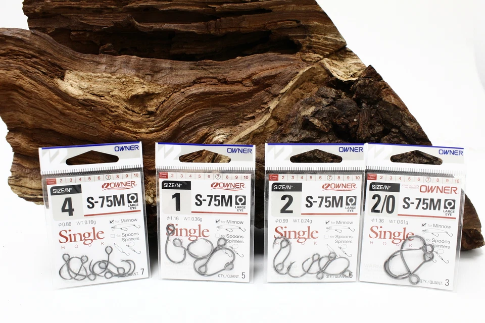 Owner Seatrout Spezial Öhr S75M Gr.1 2 4 6 1/0 2/0 Meerforelle NEW OVP