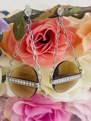 Orecchini Morellato con Pietra Fumé e Cristalli - Immagine 1 di 4